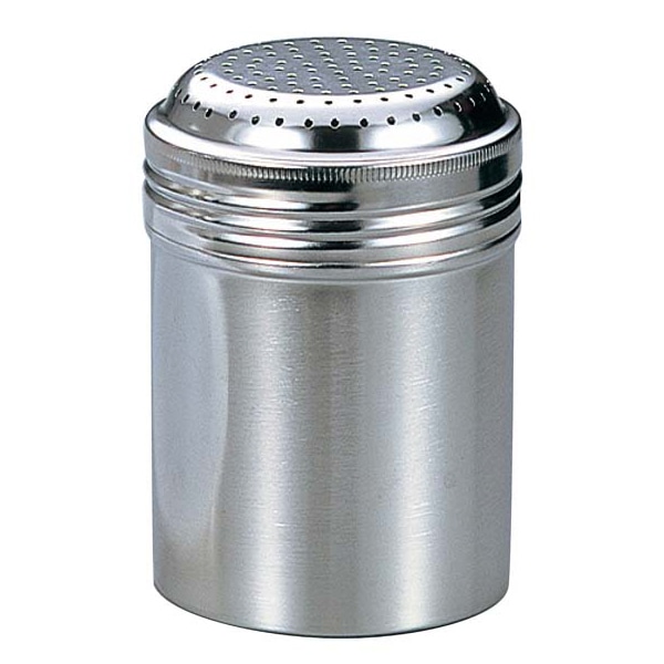 IK 18-8 シュガーシェーカー缶 大 φ72×H104 1個(ご注文単位1個)【直送品】