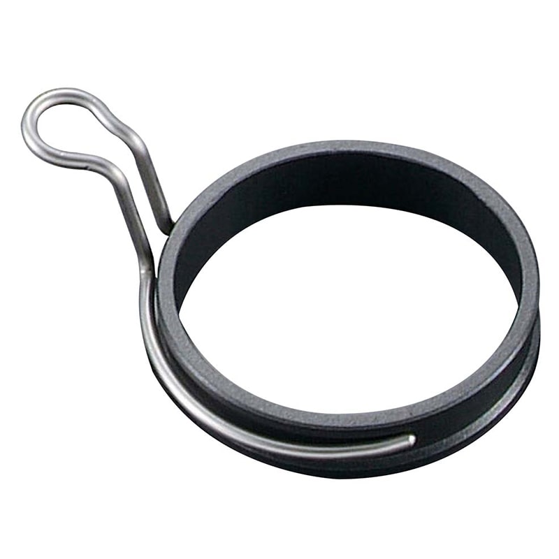 まんまる目玉焼リング 1個焼用(テフロン加工)大 1個(ご注文単位1個)【直送品】