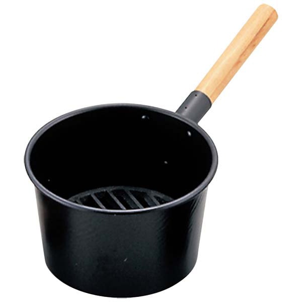 鉄 木柄 火起し 15cm 1個(ご注文単位1個)【直送品】