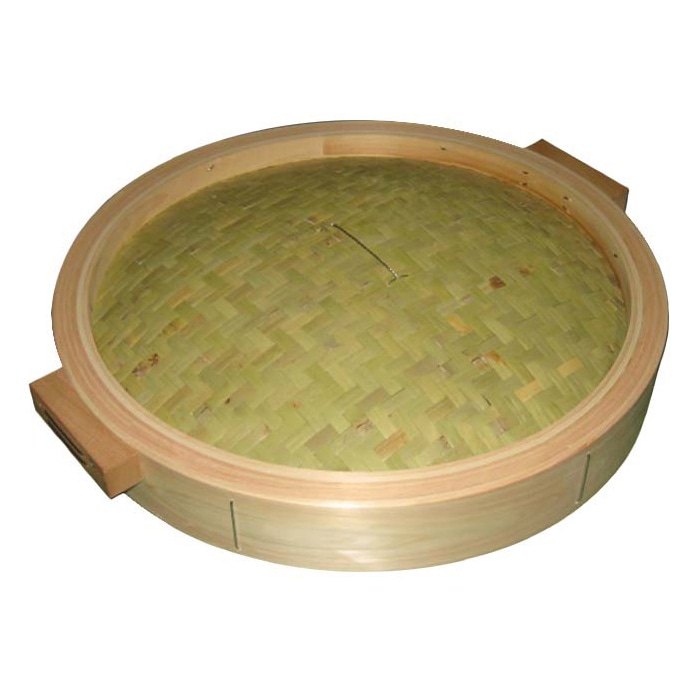 ひのき 中華セイロ 蓋 51cm 手付 1個(ご注文単位1個)【直送品】