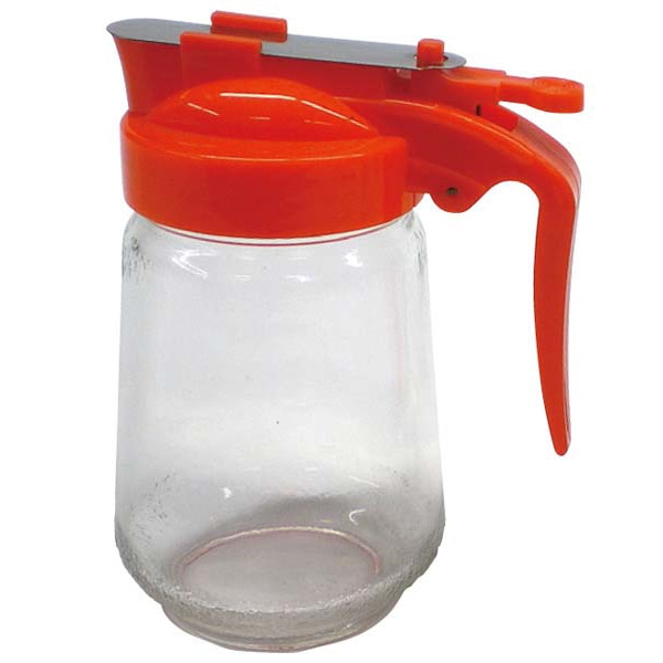 ガラス キッチンサーバー オレンジ(小)250ml 1個(ご注文単位1個)【直送品】