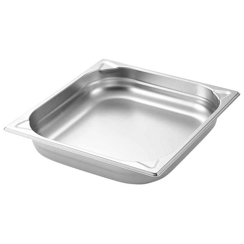 プロシェフ 18-8 GNパン補強重なり防止付 1/3 200mm 1個(ご注文単位1個)【直送品】