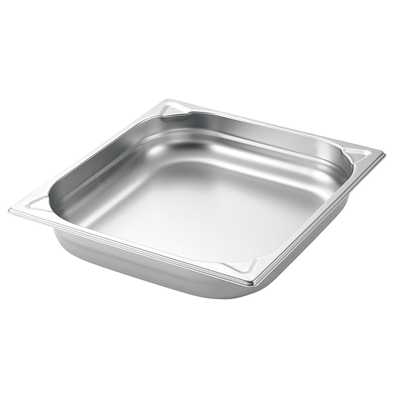 プロシェフ 18-8 GNパン補強重なり防止付 2/3 20mm 1個(ご注文単位1個)【直送品】