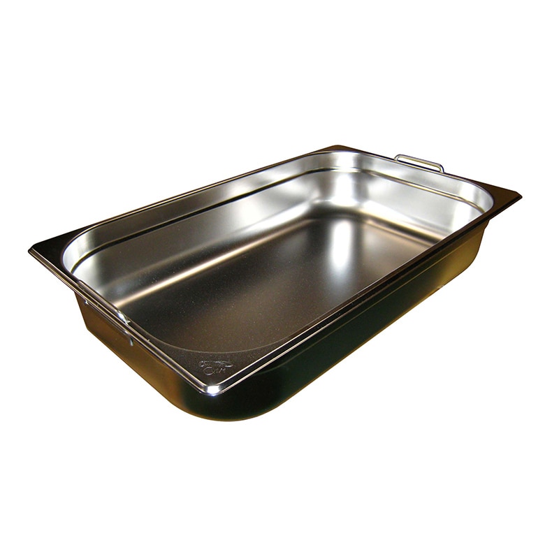 EBM 18-8 ガストロノームパン Wハンドル 1/1 H100mm 1個(ご注文単位1個)【直送品】