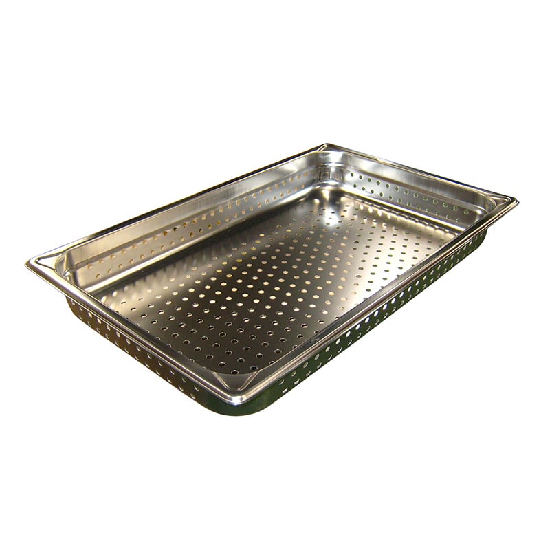 EBM 18-8 穴明ホテルパン補強重なり防止付 1/1 65mm 2002PF 1個(ご注文単位1個)【直送品】