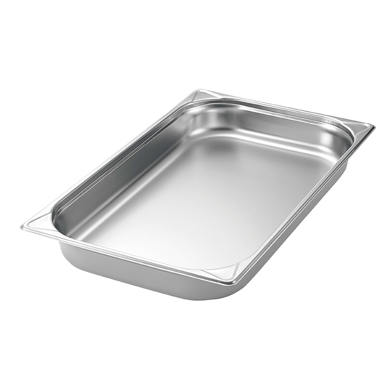 EBM 18-8 ガストロノームパン補強 重なり防止付 1/1 100mm 1個(ご注文単位1個)【直送品】