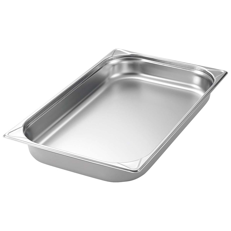 EBM 18-8 ガストロノームパン補強 重なり防止付 1/3 100mm 1個(ご注文単位1個)【直送品】