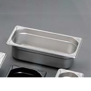 EBM 18-8 ガストロノームパン補強 重なり防止付 1/3 150mm 1個(ご注文単位1個)【直送品】