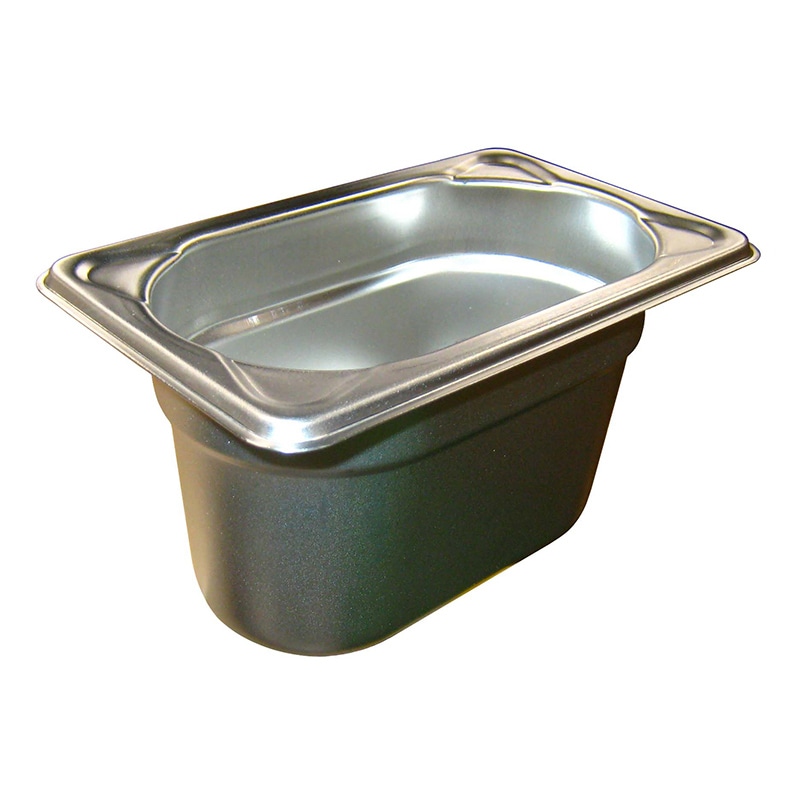 EBM 18-8 ガストロノームパン補強 重なり防止付 1/9 100mm 1個(ご注文単位1個)【直送品】