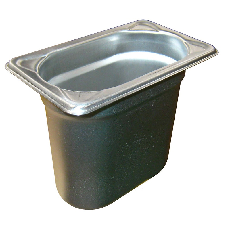 EBM 18-8 ガストロノームパン補強 重なり防止付 1/9 150mm 1個(ご注文単位1個)【直送品】