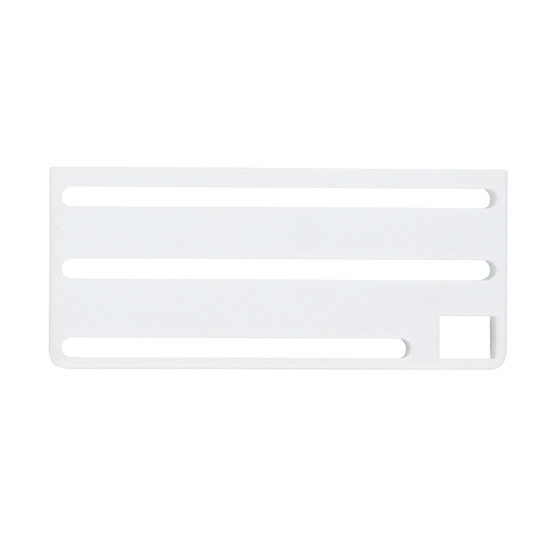 HACCP庖丁差用カラープレート B (横)タイプ ホワイト 1個(ご注文単位1個)【直送品】