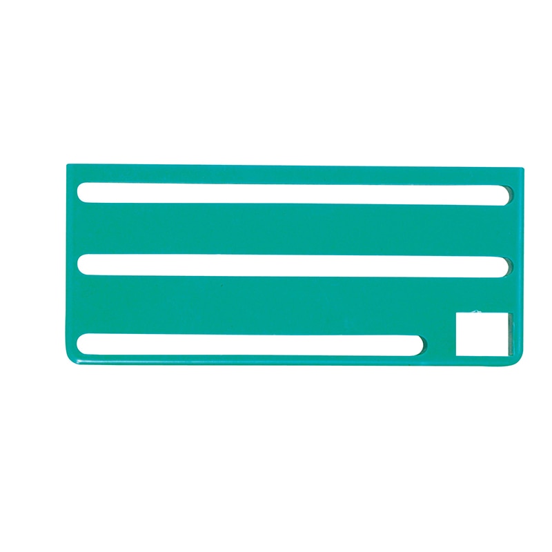 HACCP庖丁差用カラープレート B (横)タイプ グリーン 1個(ご注文単位1個)【直送品】