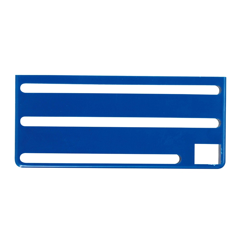 HACCP庖丁差用カラープレート B (横)タイプ ブルー 1個(ご注文単位1個)【直送品】