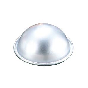 アルミボンブ型12cm 1個（ご注文単位1個）【直送品】