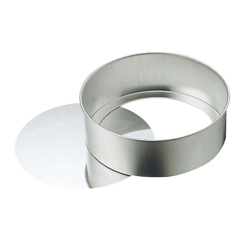 ブリキデコレーション型底取18cm 1個（ご注文単位1個）【直送品】