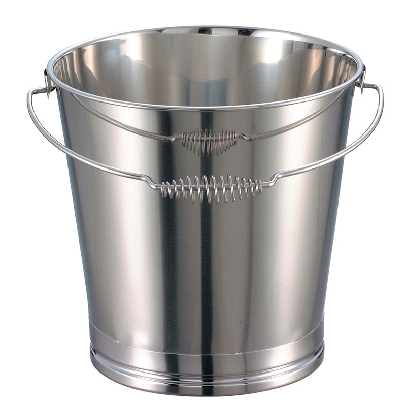 EBM　18-8　溶接　バケツ　10L   1個（ご注文単位1個）【直送品】