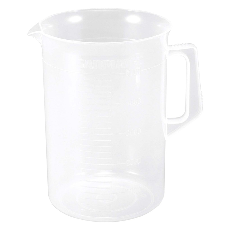 サンプラ　ポリプロピレン　手付ビーカー   1個（ご注文単位1個）【直送品】