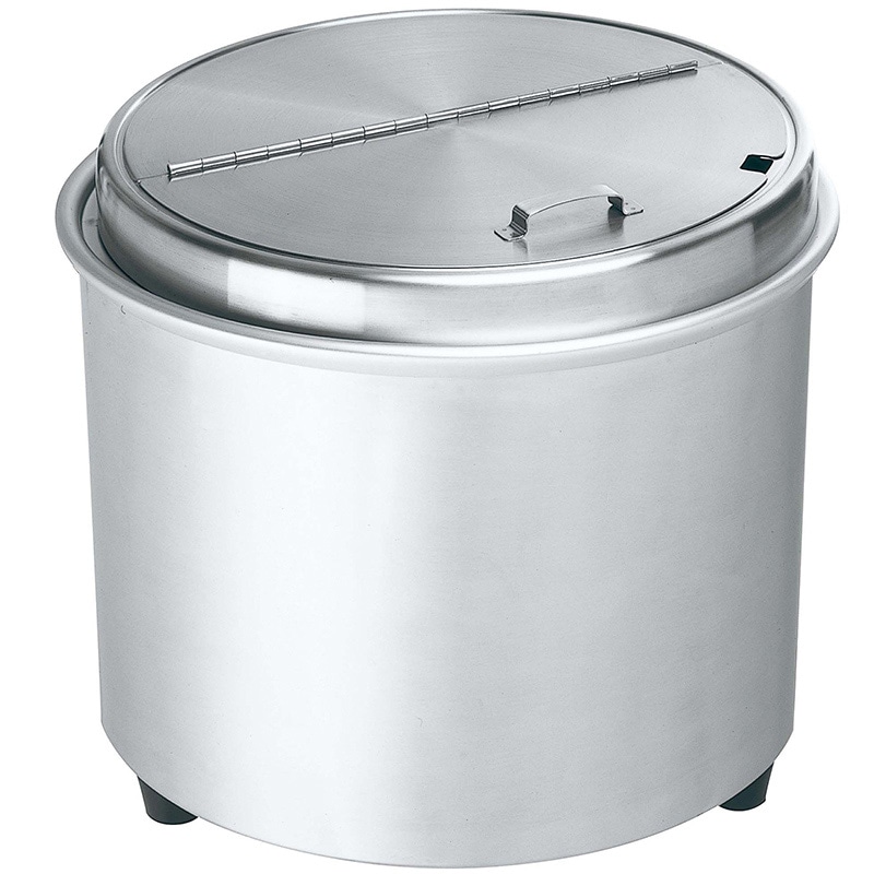 エバーホット スープウォーマー オールステンレス NL-16S(蒸気熱保温方式) 1個(ご注文単位1個)【直送品】