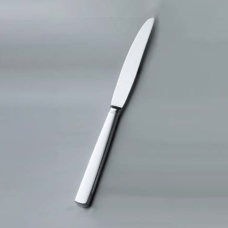 18-8 カトラリーニッポン なめらかシリーズ 2811 ディナーナイフ(ノコ刃無) 1個(ご注文単位1個)【直送品】