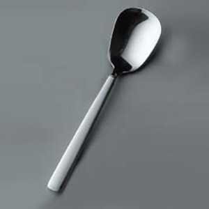 18-8　カトラリーニッポン　なめらかシリーズ 2807　アイスクリームスプーン  1個（ご注文単位1個）【直送品】
