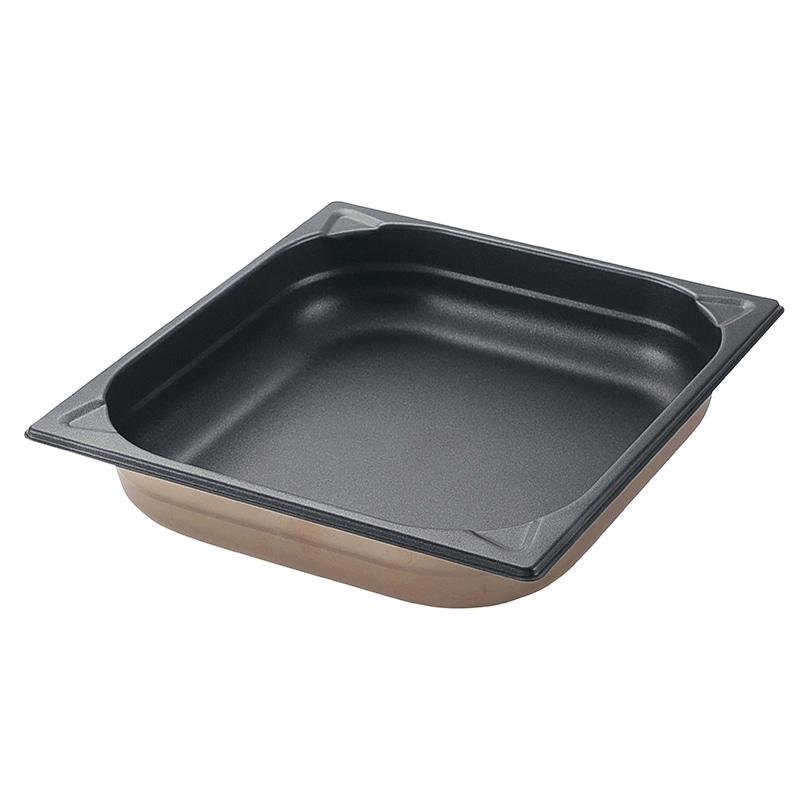 プロシェフ 18-8 ノンスティックGNパン 2/3 20mm 1個(ご注文単位1個)【直送品】