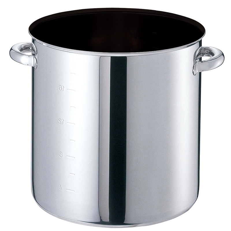 EBM　モリブデンジ2プラス　寸胴鍋 33cm　蓋無　ノンスティック  1個（ご注文単位1個）【直送品】