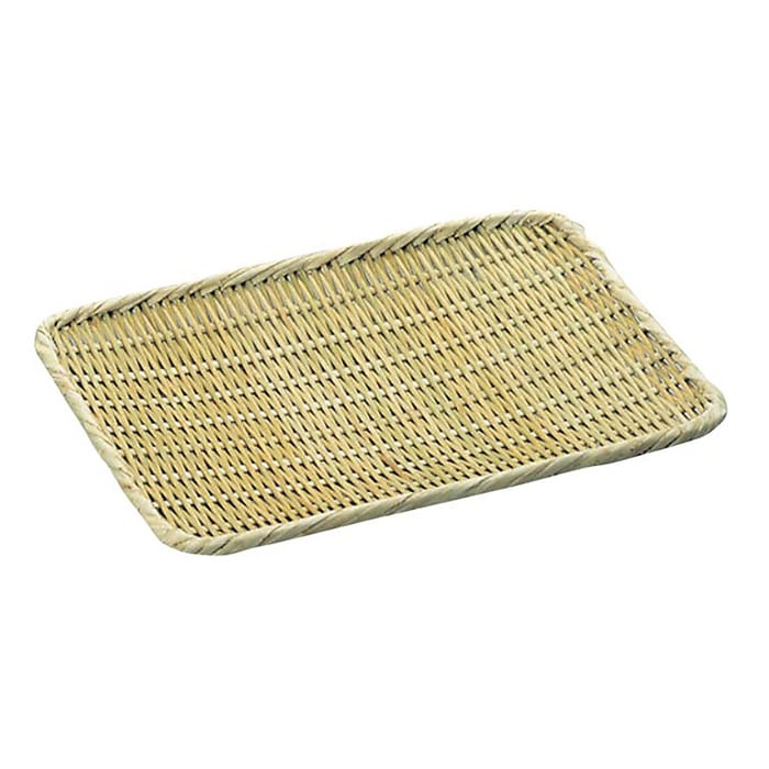 竹 角盆ザル 尺4(360×420) 1個(ご注文単位1個)【直送品】