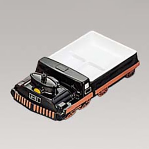 メラミン ランチ皿 D-51 黒 1個(ご注文単位1個)【直送品】