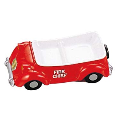メラミン ランチ皿 消防車 1個(ご注文単位1個)【直送品】