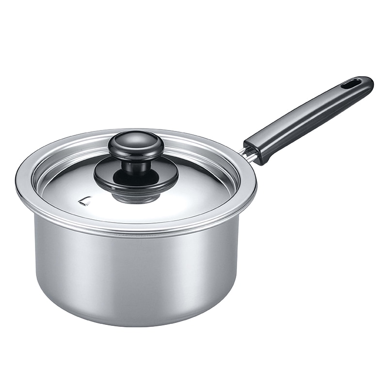 EBM　モリブデン　実用鍋（片手）16cm   1個（ご注文単位1個）【直送品】