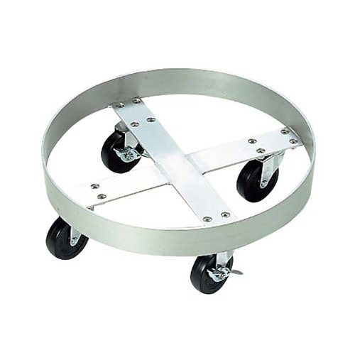 アルミ ペール台車 NO.430 内寸φ430(90L用) 1個(ご注文単位1個)【直送品】