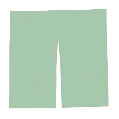 半間用　無地　のれん　グリーン　中　900×900   1個（ご注文単位1個）【直送品】
