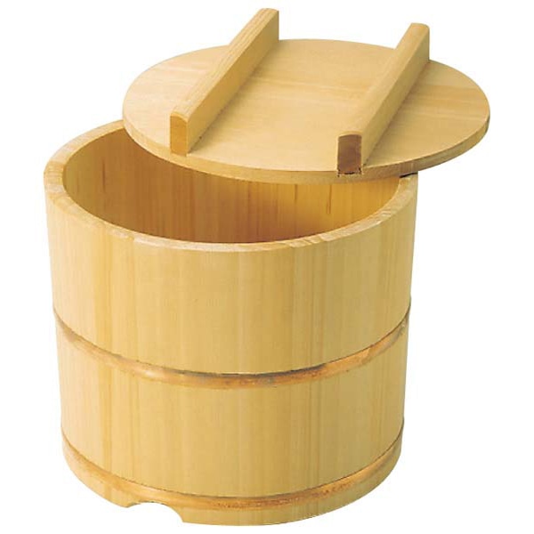 さわら製 飯枢(上物)のせ蓋型 18cm 1個(ご注文単位1個)【直送品】