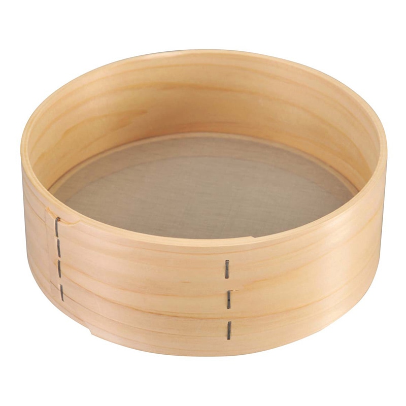 木枠　ステン張　そば粉フルイ　9寸（60メッシュ）   1個（ご注文単位1個）【直送品】