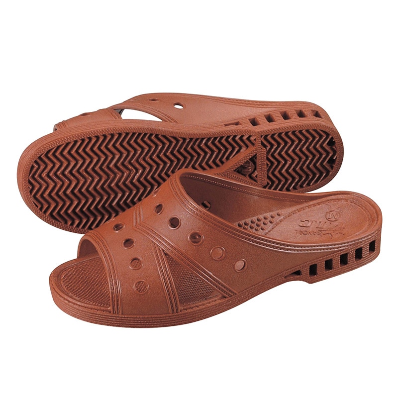 抗菌紳士用サンダル ダンヒル ブラウン NO.510 LL 1個(ご注文単位1個)【直送品】