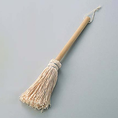 木柄　鉄板用　油フキ　小   1個（ご注文単位1個）【直送品】