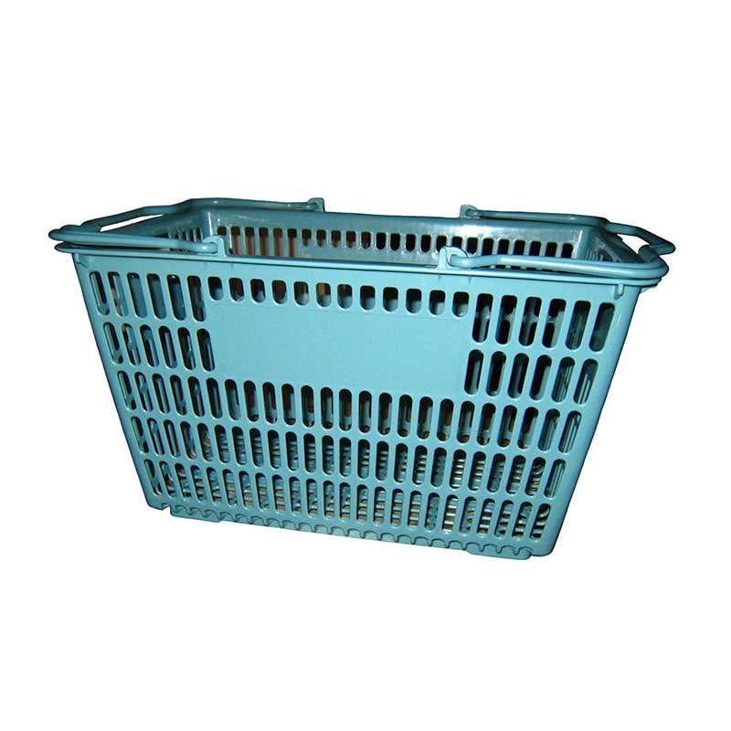 ショッピングバスケット F-101 ブルーグリーン 1個(ご注文単位1個)【直送品】