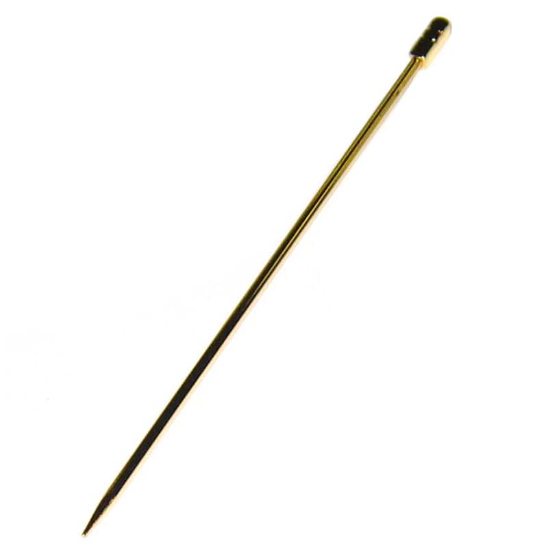 カクテルピン　角棒型（6本入）金メッキ　18-8   1個（ご注文単位1個）【直送品】