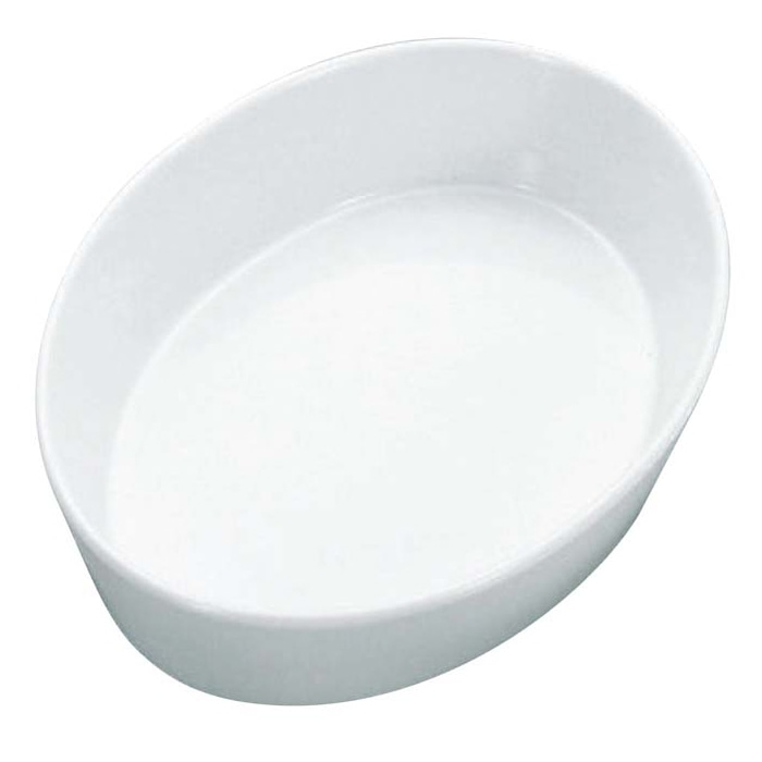 白磁オーブン　オーバルベ-キング　深型　グラタン皿 12吋  1個（ご注文単位1個）【直送品】