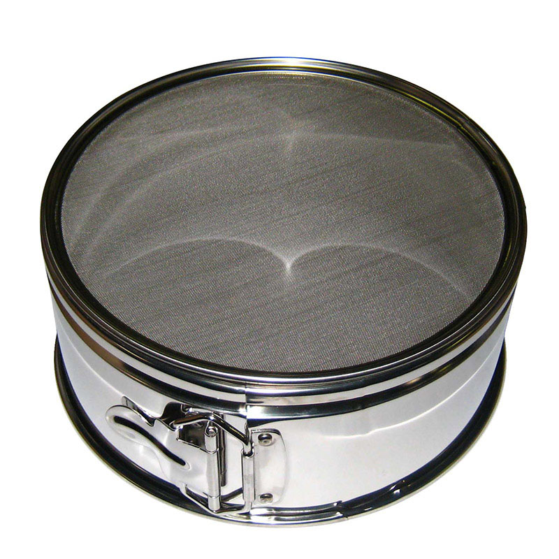 18-8　ワンタッチ　裏漉セット 24cm　50メッシュ  1個（ご注文単位1個）【直送品】