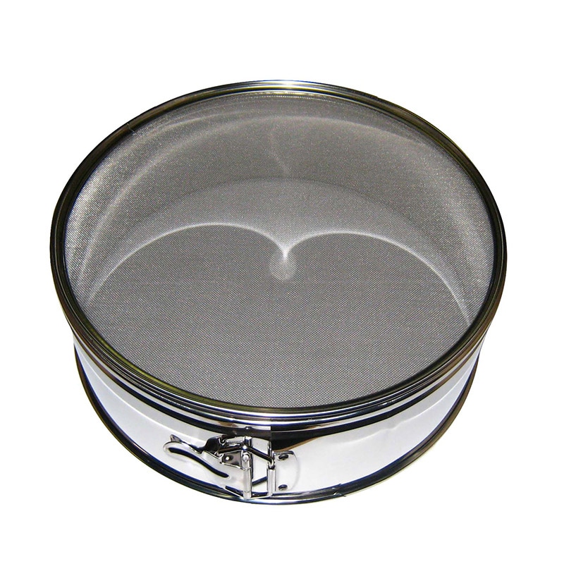 18-8　ワンタッチ　裏漉セット 31cm　30メッシュ  1個（ご注文単位1個）【直送品】