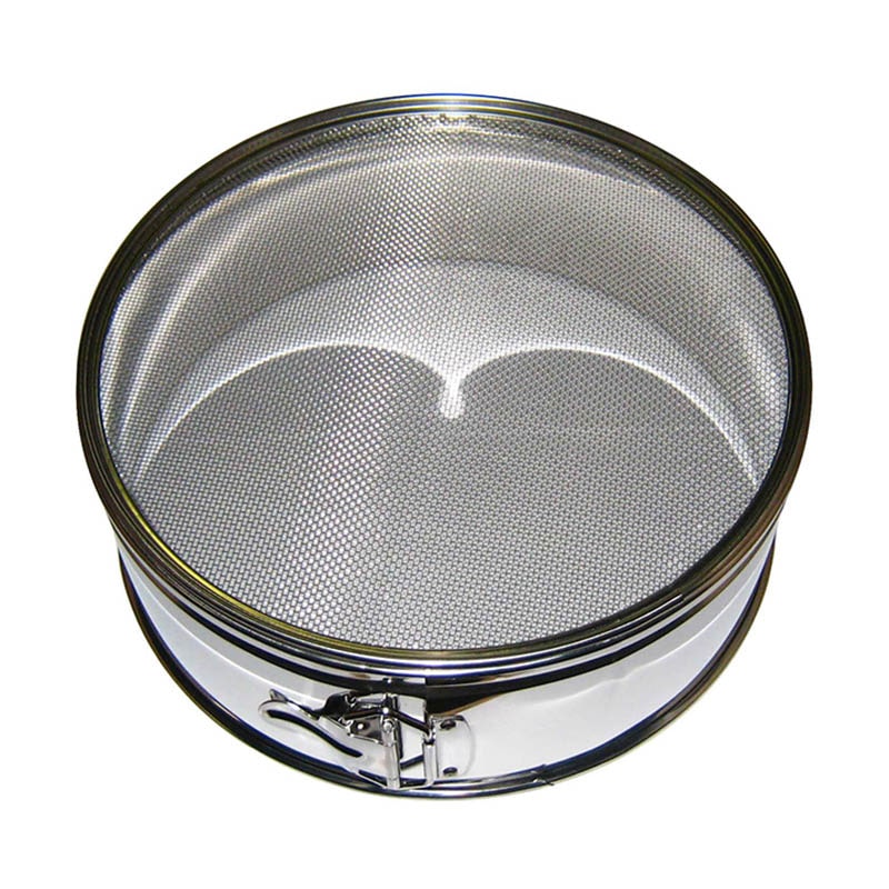 18-8　ワンタッチ　裏漉セット 36cm　12メッシュ  1個（ご注文単位1個）【直送品】