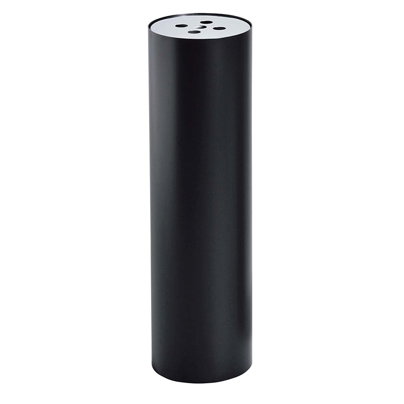 EBM　丸スモーキングスタンド　ブラック   1個（ご注文単位1個）【直送品】