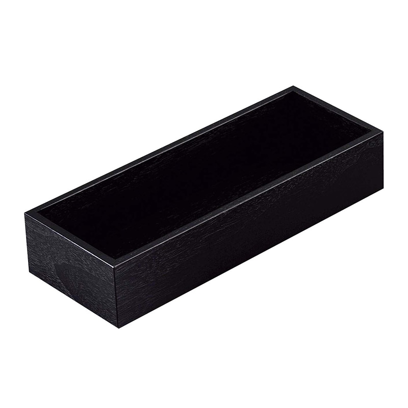 木製 システムカトラリーボックス ダークブラウン 1個(ご注文単位1個)【直送品】