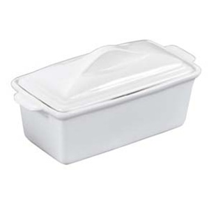 陶器製　ホワイトテリーヌ　M   1個（ご注文単位1個）【直送品】