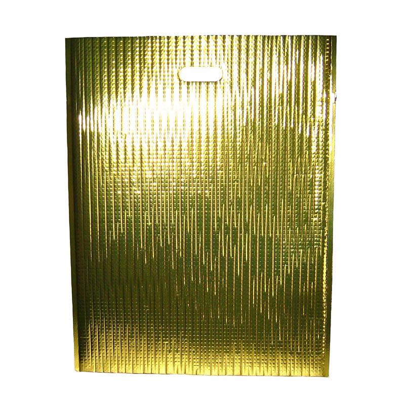 保冷・保温バッグ エスケークール ゴールド (10枚入)LC-LL 1袋(ご注文単位1袋)【直送品】