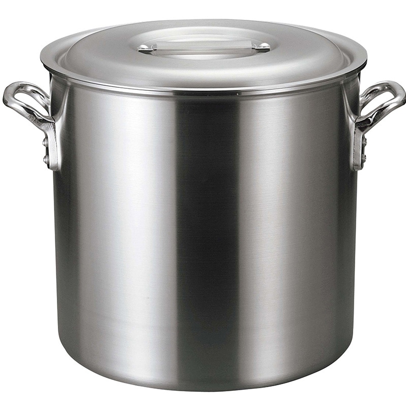 アルミ　バリックス　寸胴鍋（磨き仕上げ）33cm   1個（ご注文単位1個）【直送品】