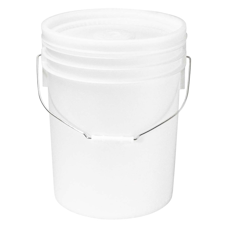 トスロン 丸型 密閉容器 20L(ナチュラル・ソフト) 1個(ご注文単位1個)【直送品】