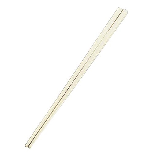 リサイクル箸 プレーン 23cm アイボリー 1個(ご注文単位1個)【直送品】