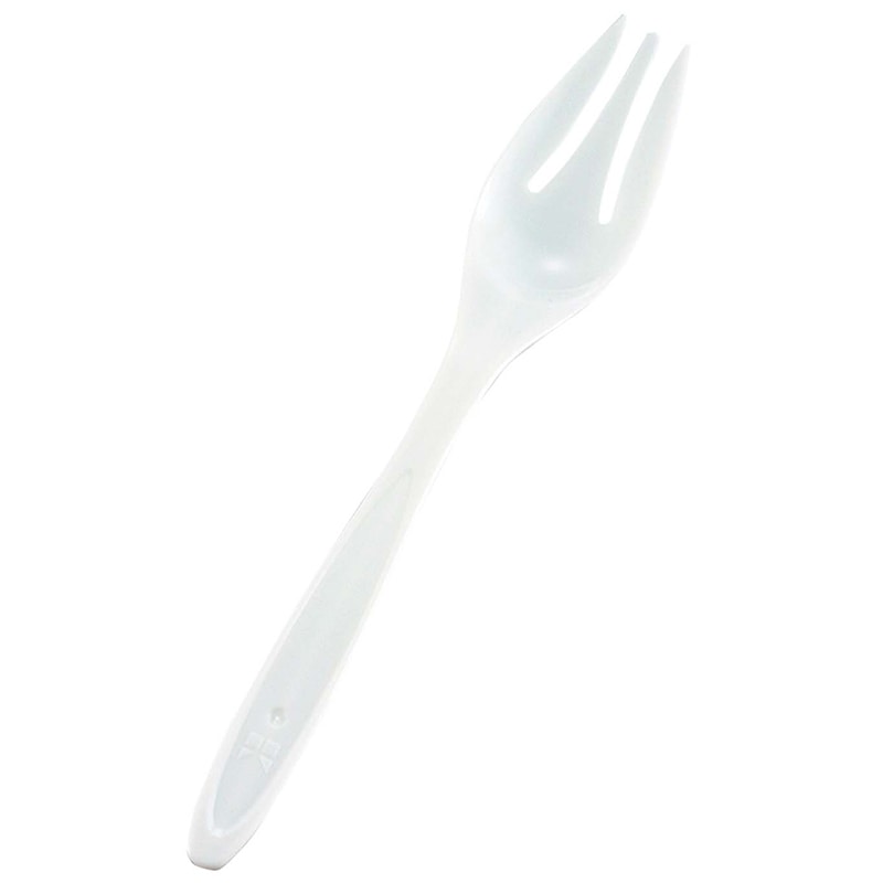 使い捨て サラダ用フォーク(500本入) 07066 白 1個(ご注文単位1個)【直送品】